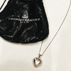 Charles Garnier Paris Silver Heart Necklace